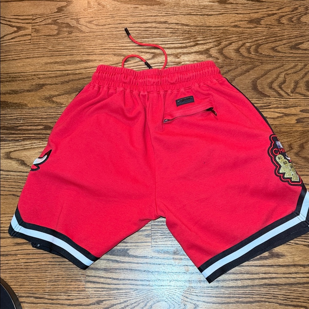 NBA CHICAGO BULLS CLASSIC MEN'S SHORT PRO Standard Sz M - Picture 6 of 12